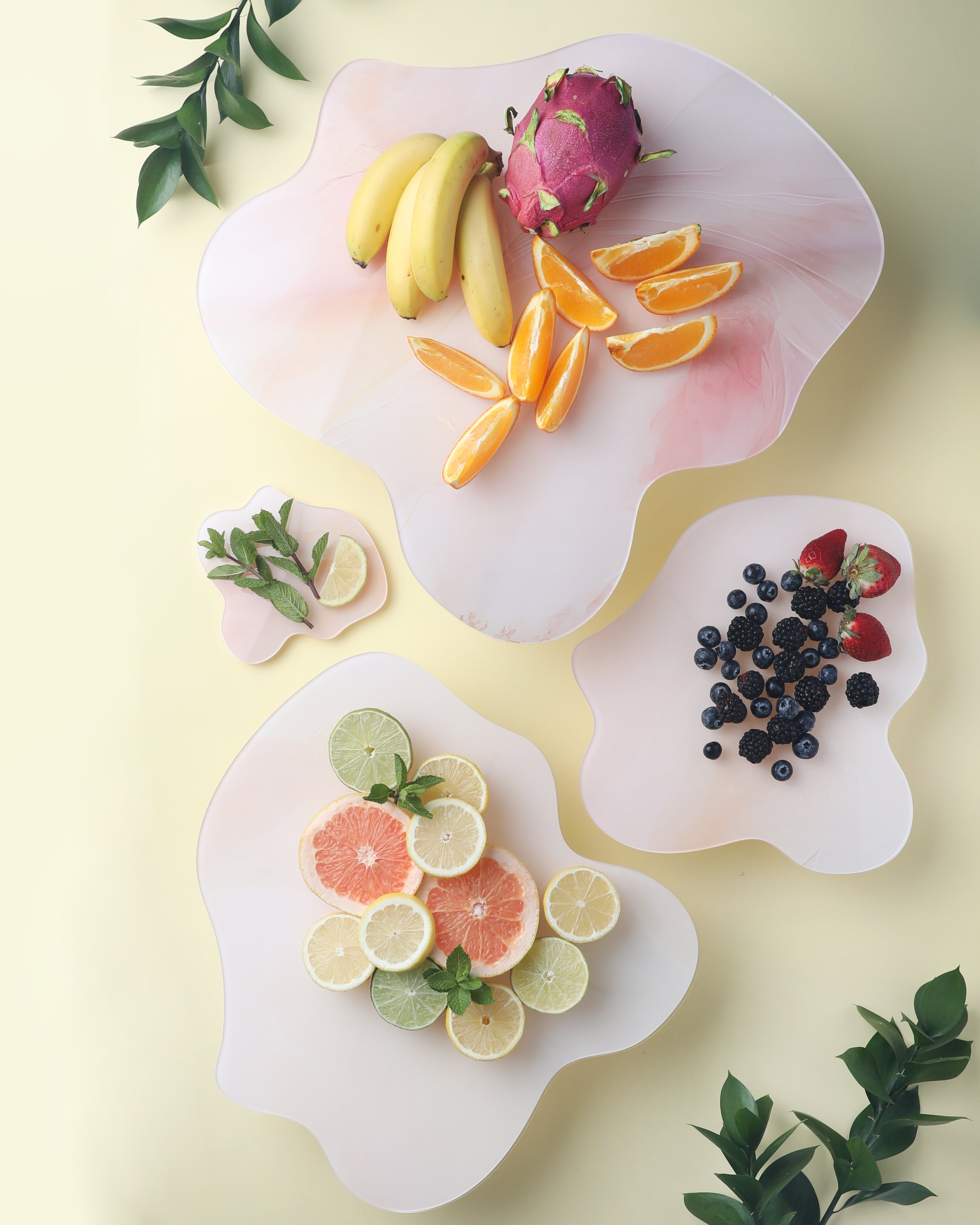 Spring Platter set of 4